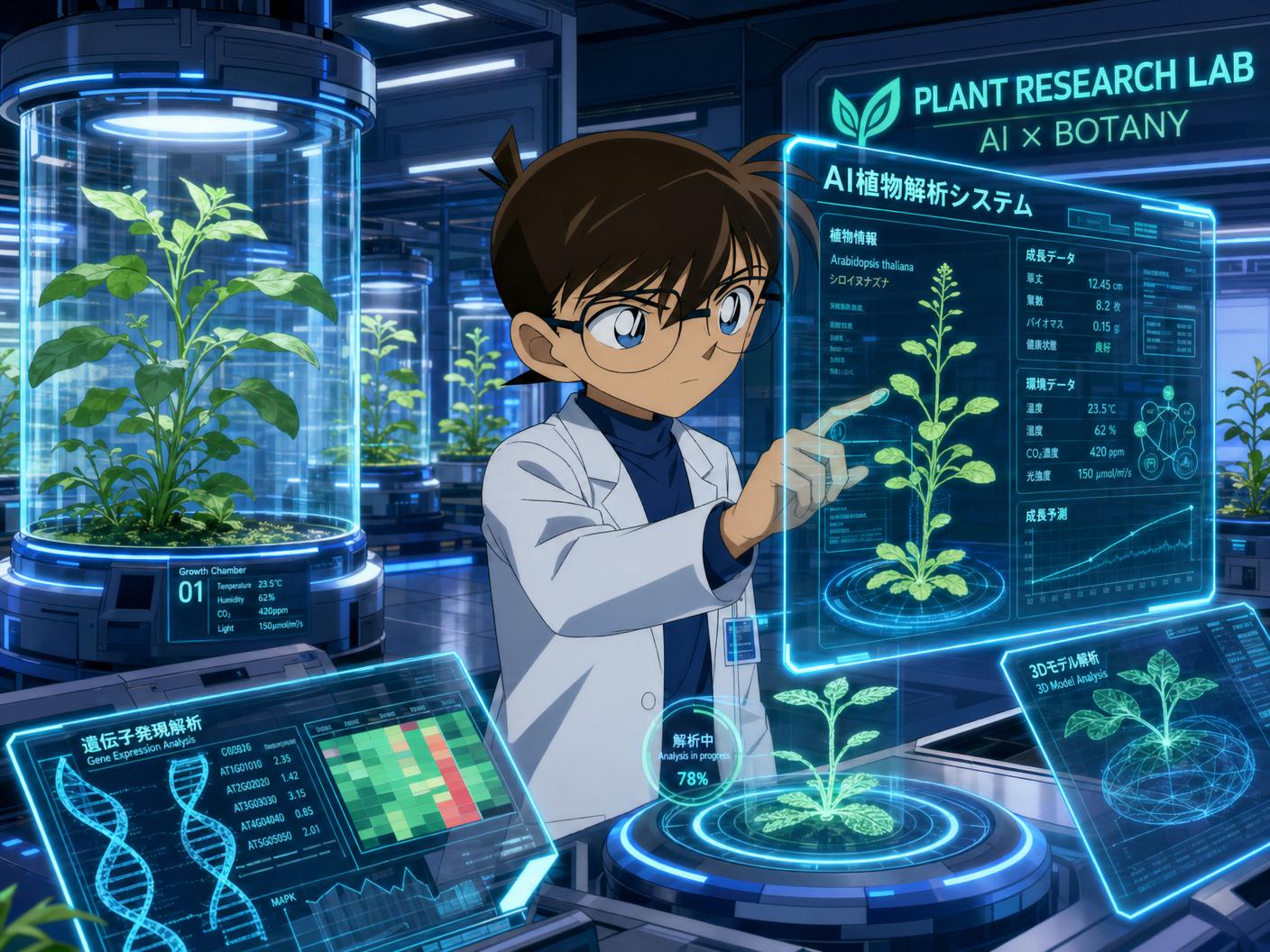 17c一起草AI植物视频技术